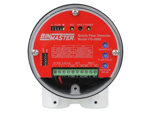 Non-Contact Microwave Flow Switch for Solids, Powders and Granules, NEMA 4X | BinMaster