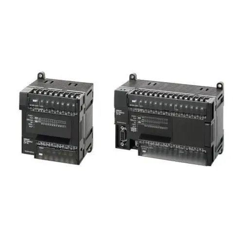 Omron CP1E Panel-mount PLC with 4x100 kHz Counters, 2x100 kHz Pulse Outputs & Ethernet Option