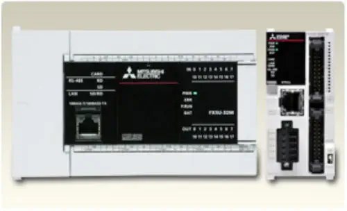 Mitsubishi MELSEC iQ-F Compact PLC with 34ns High-Speed CPU and Integrated I/O