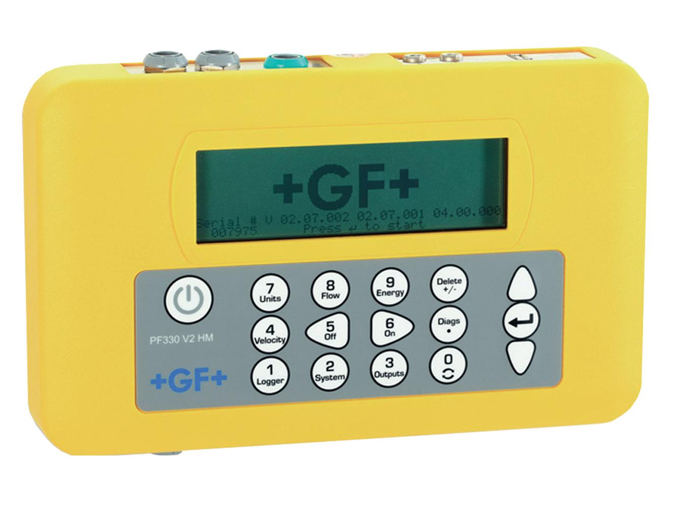 Portable Ultrasonic Flowmeter/Heatmeter - 0.1-20m/s | GF Signet Portaflow 220/330