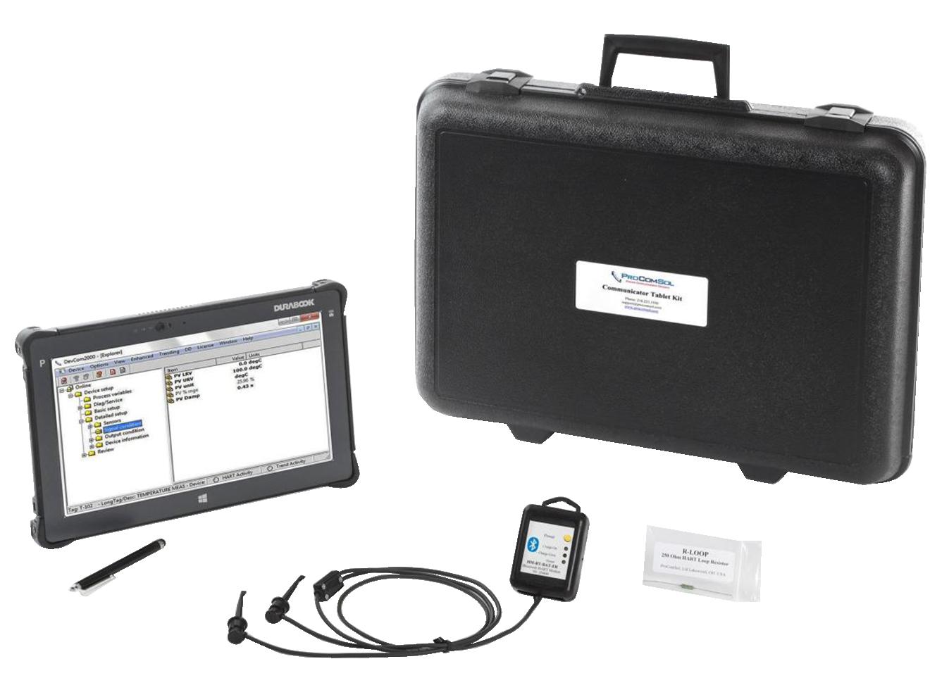 Windows Tablet HART Kit | ProComSol TAB-PC-R-BT