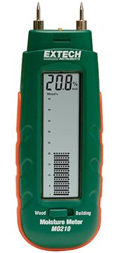 Pocket Moisture Meter - Wall Board Plaster Concrete | Extech MO210