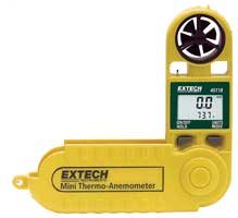 Mini Thermo-Anemometer - Foldable, Water-Resistant | Extech 45118