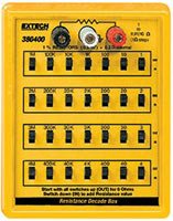 Resistance & Capacitance Decade Boxes - 1% & 5% | Extech 380400 / 380405
