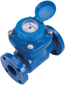 Turbine Flow Meter - Ductile Iron, 200psi, 2% Accuracy | Seametrics WJ Series