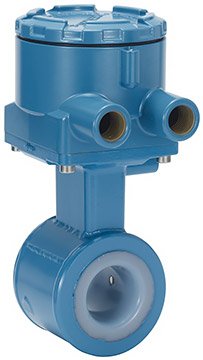 Wafer Magnetic Flowtube - 0.15-8in, Flangeless, 0.25% Accuracy | Rosemount 8711