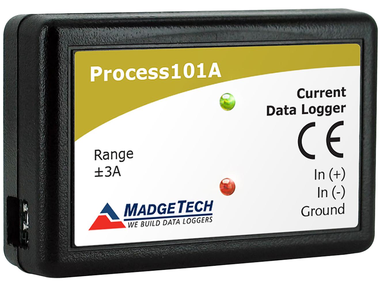 Process101A Current Data Logger - 10 Year Battery, 1M Readings | MadgeTech