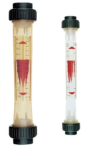 Plastic Flow Meter with Switch - Aggressive Media, 145psi | Kobold KSM Series