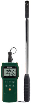 Extech AN340 Anemometer/Psychrometer with 3.3ft Telescoping Probe