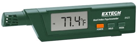 Heat Index Psychrometer Pen - WBGT Alarm | Extech RH25