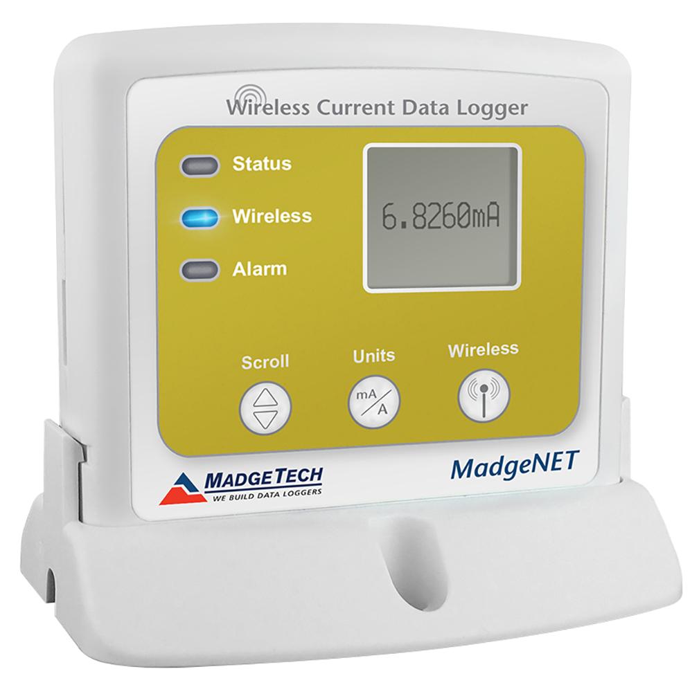 Wireless Current Data Logger - 20mA-3A, LCD, RFC1000 | MadgeTech RFCurrent2000A