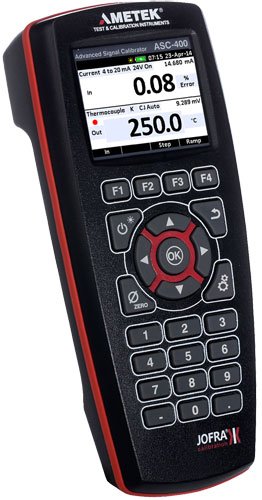 Signal Calibrator - RTD/TC/Pressure, Color Display | Ametek ASC-400