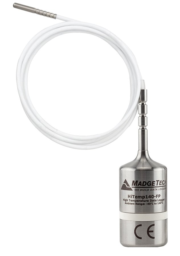 Flexible RTD High Temp Logger - 36/72in Probe | MadgeTech HITEMP140-FP
