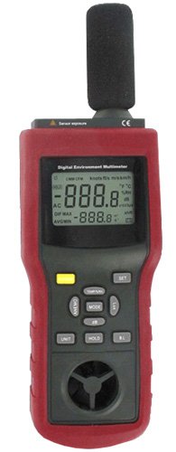 Multifunction Environmental Meter - Six-in-one, Light, Sound, Airflow | Dwyer EMMA