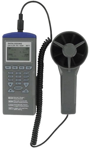 Multifunction Thermo-Anemometer - Velocity, Volume, Humidity, BTU | Dwyer 9671