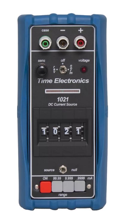 Precision DC Current Source - 0-100mA, 0.02% Accuracy | Time Electronics 1021