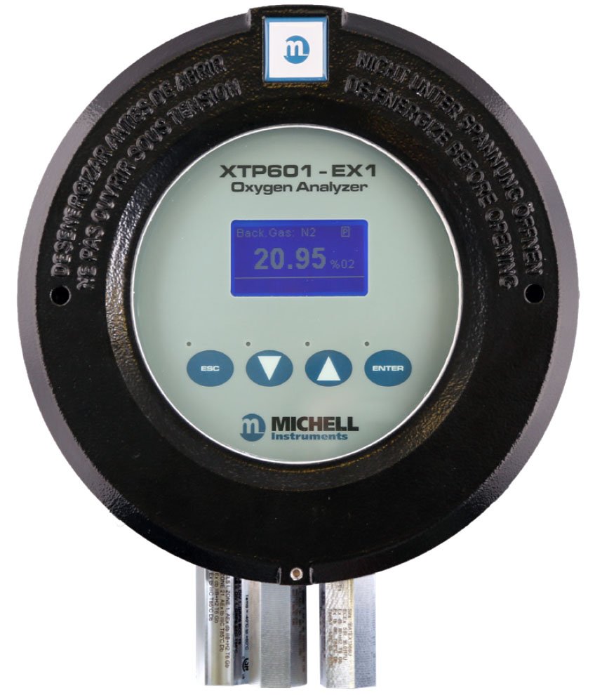 Oxygen Analyzer - Thermo-Paramagnetic | Michell XTP601