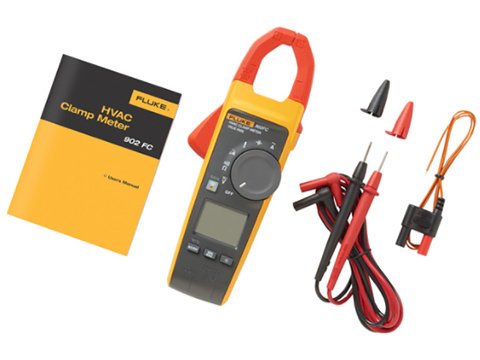 600A True RMS HVAC Clamp Meter with Fluke Connect | Fluke 902 FC