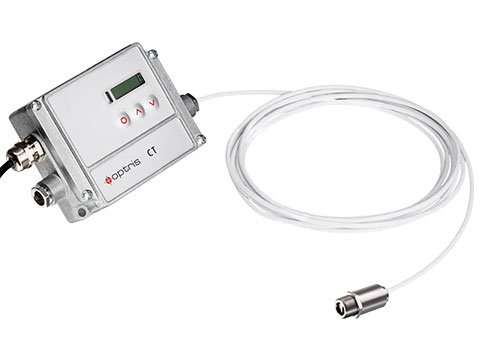 IR Sensor for Glass - 5µm, 212-3002°F | Optris CT G5
