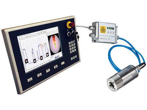 Video/Laser IR Sensor - Metals, 2.3µm, 60:1-300:1 | Optris CTvideo 3M