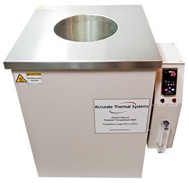 Large Capacity Fluidized Bath - 8 3/8×26in, 50lb | Accurate Thermal FTBLL26