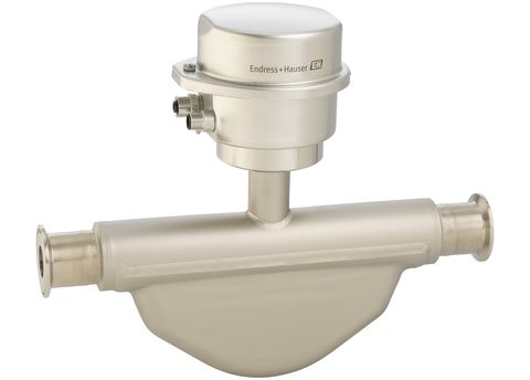 Ultra-Compact Coriolis Flow Meter - 3/8 to 3in, IP69 | E+H Proline Promass E 100