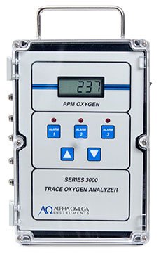 Trace Oxygen Analyzer - 0-10,000 ppm | AOI Series 3000