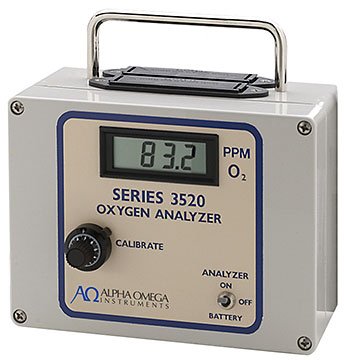 Portable Trace Oxygen Analyzer - 0-20,000 ppm | AOI Series 3520