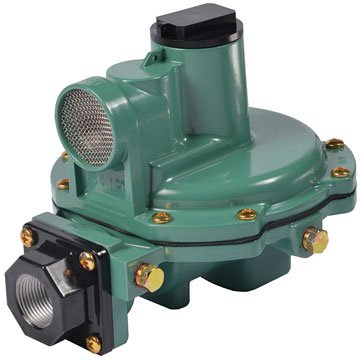 Second-Stage LP-Gas Regulator - 1.5M BTU/hr, UL/CRN | Fisher R600 Series