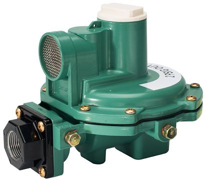 Second-Stage LP-Gas Regulator - 1.5M BTU/hr, UL/CRN | Fisher R600 Series