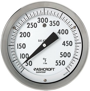 Remote Mount Gas-Actuated Thermometer | Ashcroft C-600A-01