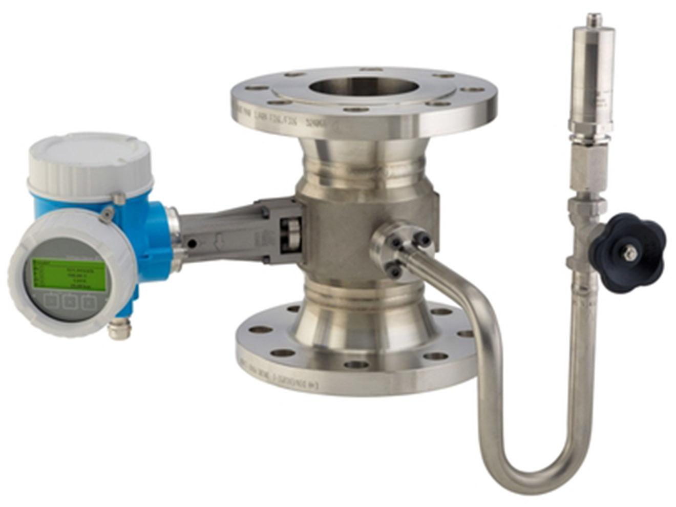 Vortex Flow Meter - Steam/Gases/Liquids, Capacitive Sensor | E+H Prowirl F 200