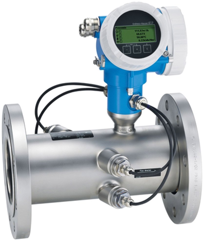 Biogas Ultrasonic Flow Meter - DN50-200, Methane Analysis | E+H Prosonic Flow B 200