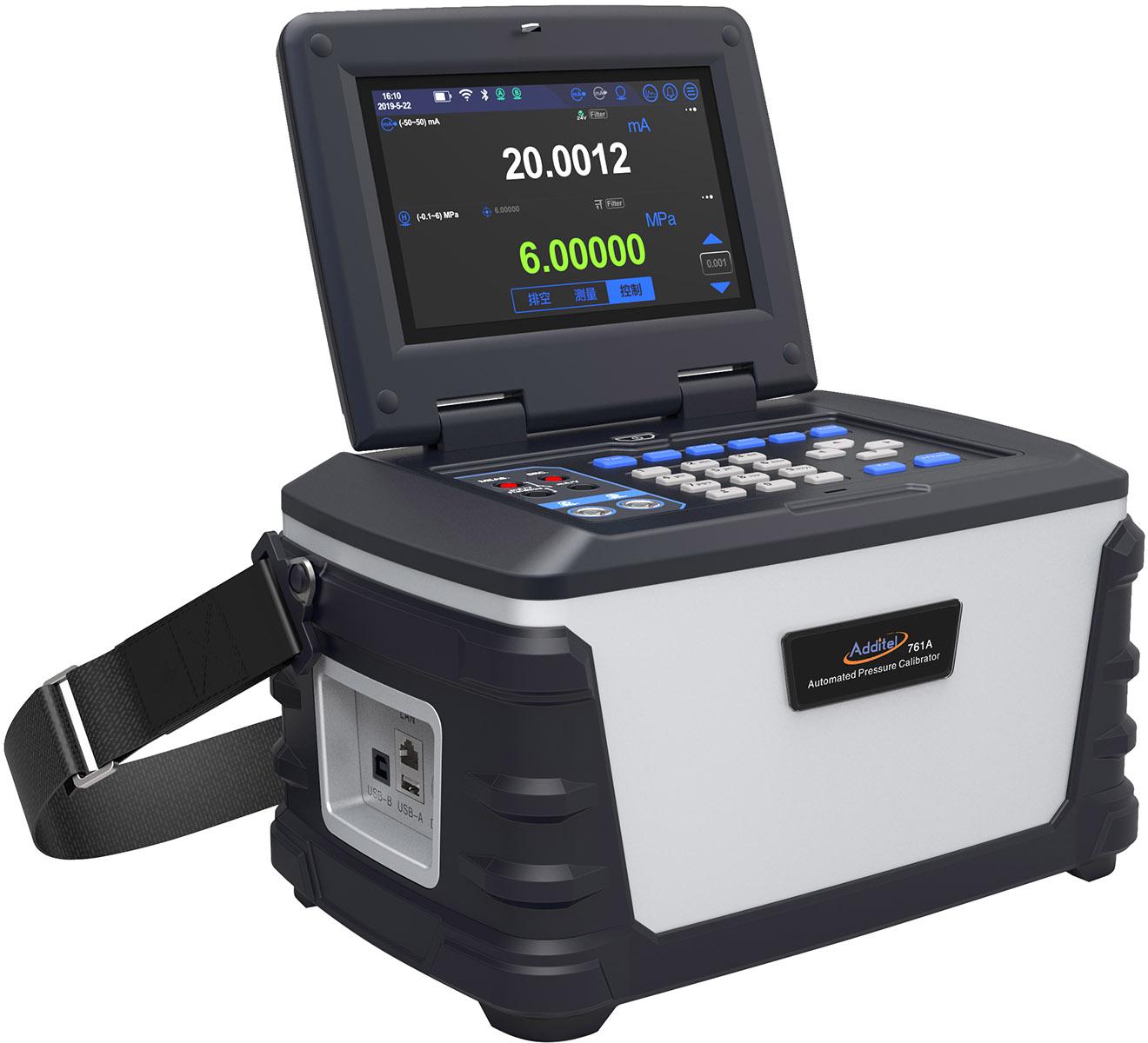 Automated Pressure Calibrator - 1500 psi, Touchscreen | Additel 761A
