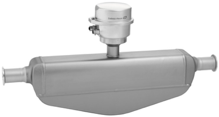 Hygienic Coriolis Flow Meter - Self-Drainable, Remote 4 I/O | E+H Proline Promass S 500
