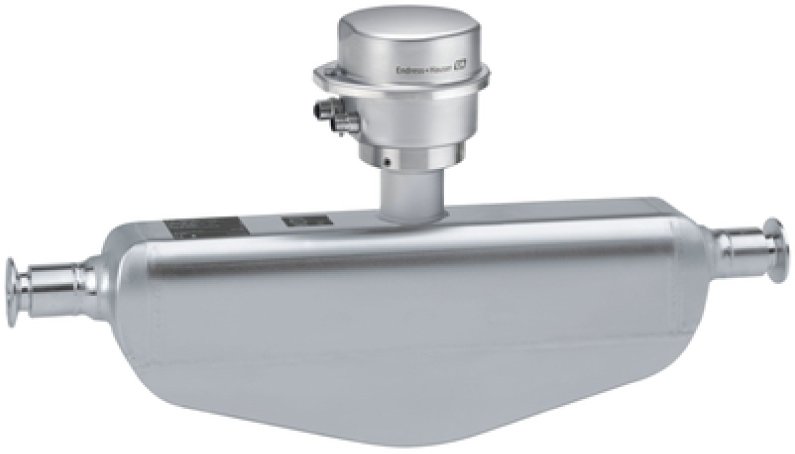 Coriolis Meter with Viscosity - Single Straight Titanium Tube, IP69K | E+H Proline Promass I 100