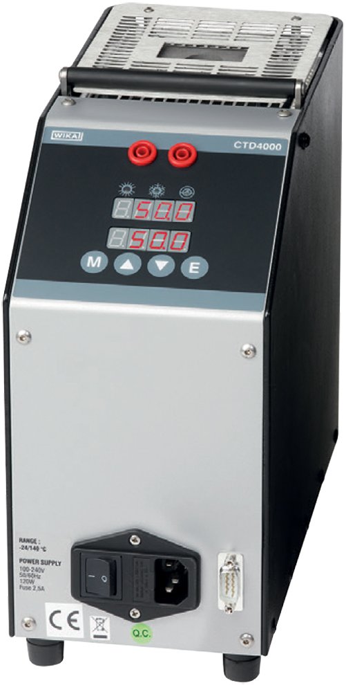 Marine Dry Well Calibrator - -24 to 140°C, Lightweight | Mensor CTD4000