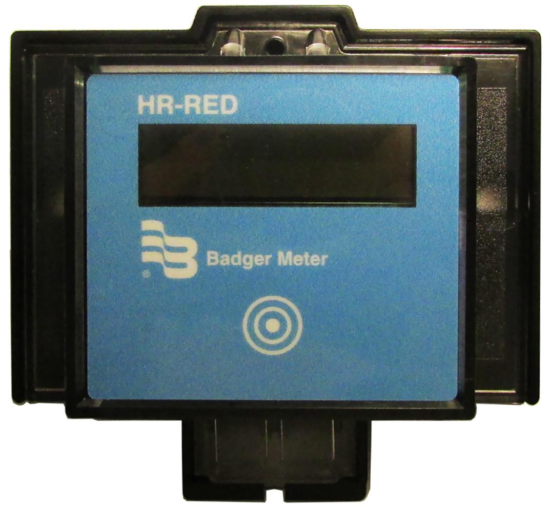 Remote Electronic Display - High Resolution, 10-Year Battery | Badger Meter HR-RED