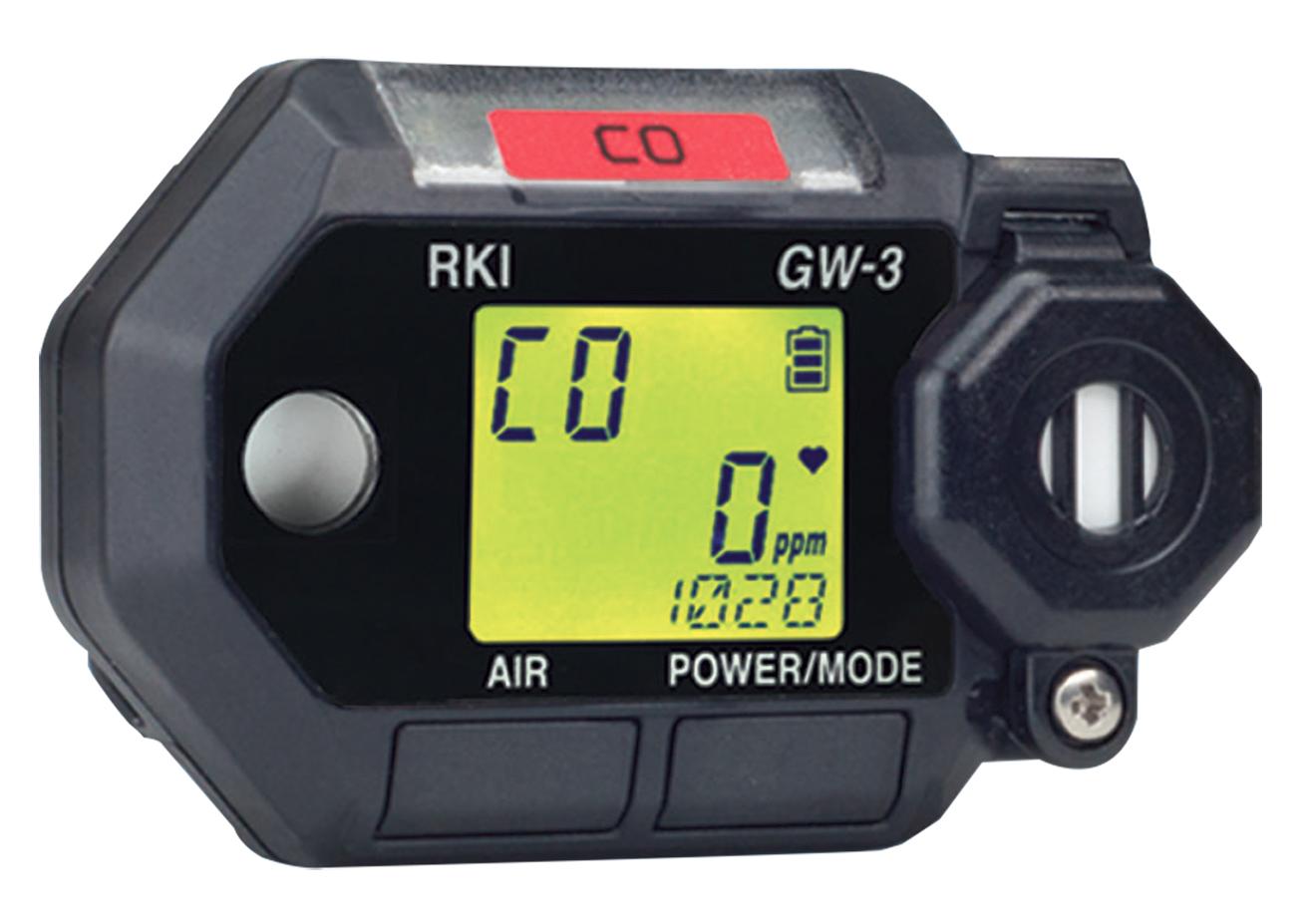 Single Gas Monitor - Wearable | RKI GasWatch 3
