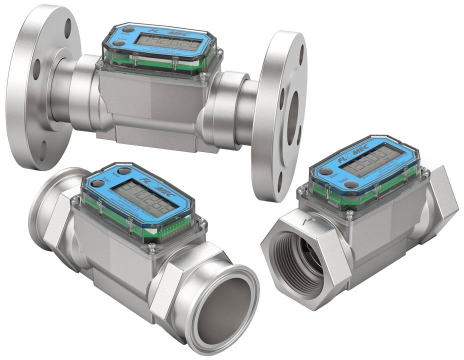 Turbine Flow Meter - 1/2-2in, 200 GPM, FM Div 1 | Flomec GPI G2