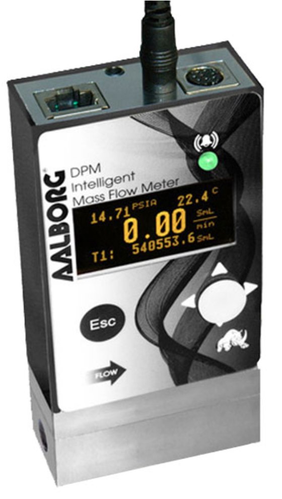 Digital Multi-Parameter Flow Meter - 90 Gases, 200:1 | Aalborg DPM