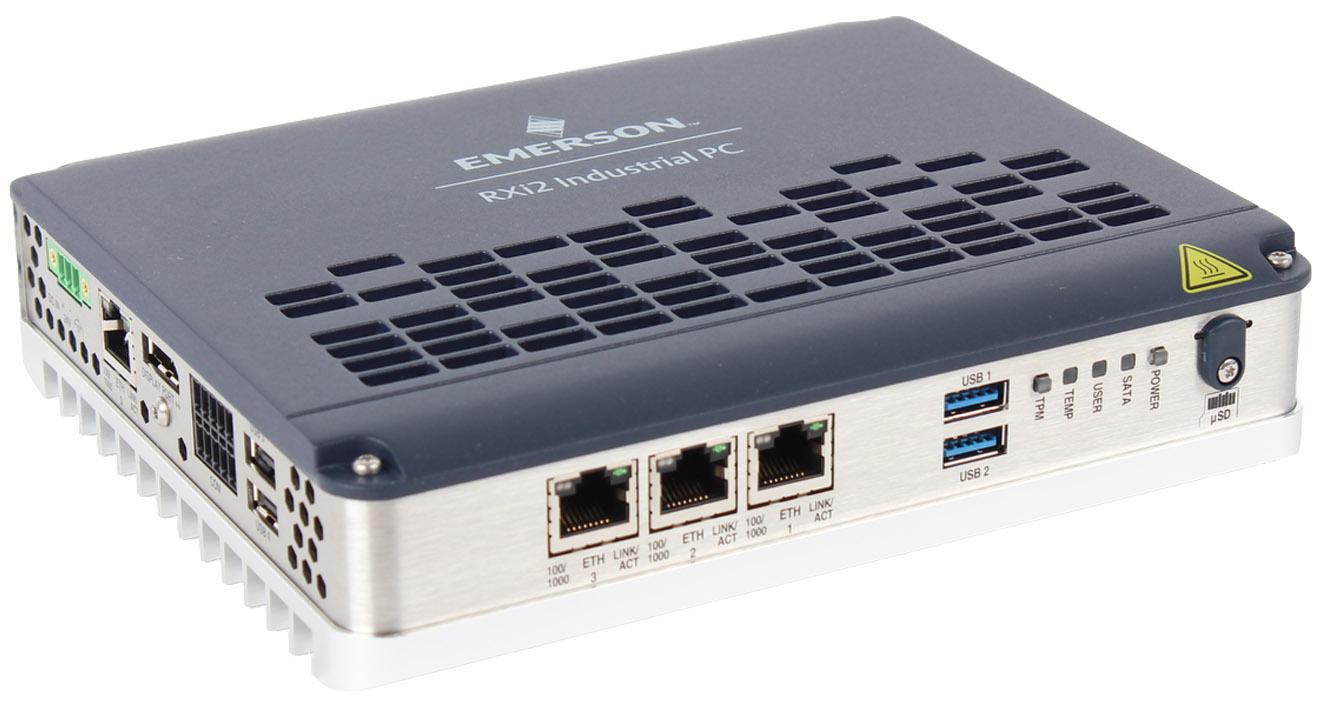Rugged Industrial PC - High Performance Fanless | Emerson PACSystems RXi2-BP