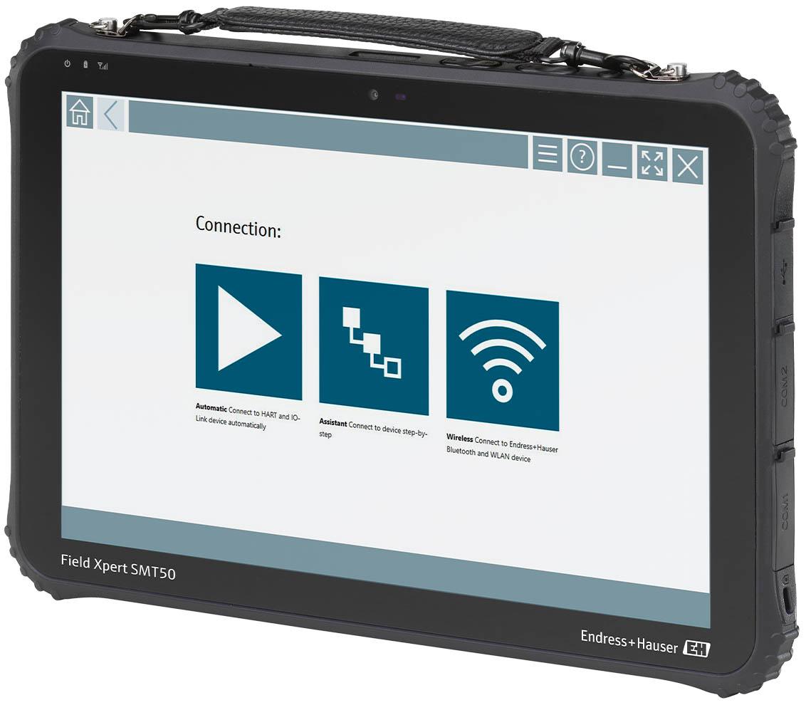 Tablet HART Communicator | E+H Field Xpert SMT50