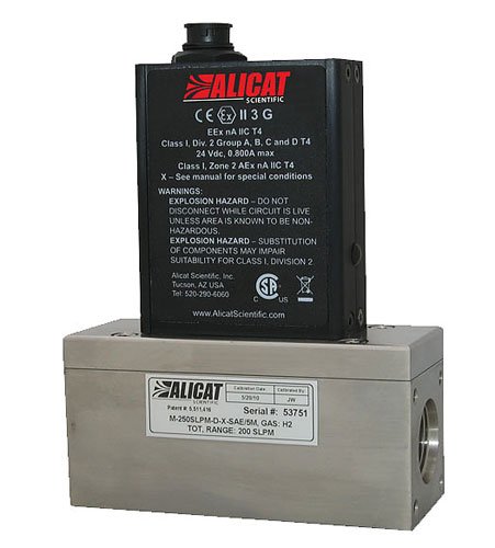 Mass Flow Meter - Laminar Flow, 200:1 Turndown | Alicat M Series