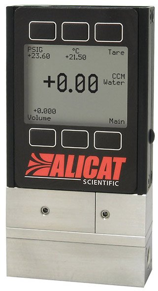 Liquid Flow Meter/Controller - 0.5 cc/min to 10 l/min | Alicat L/LC Series
