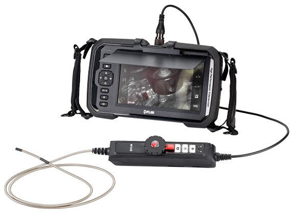 FLIR VS80 Industrial Videoscope | 7＂ Touchscreen Interchangeable Probe Inspection Borescope