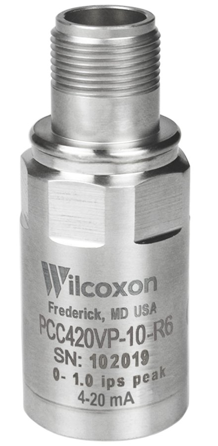 4-20mA Peak Velocity Vibration Sensor | Wilcoxon PCC420V Series