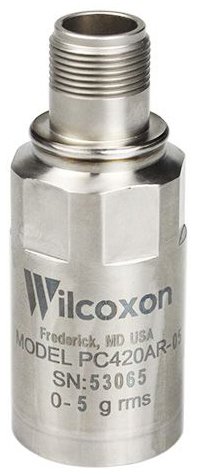 4-20mA Vibration Transmitter - Loop Powered, Peak/RMS | Wilcoxon PC420A