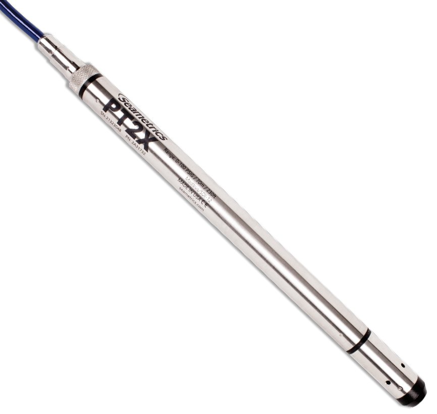 Pressure & Temperature Data Logger | Seametrics PT2X