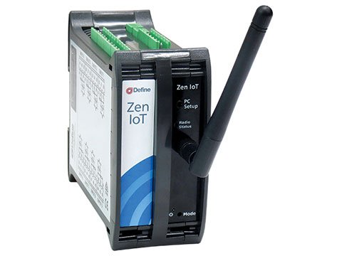 Zen IoT G3 IoT Gateway - Wi-Fi/4G, MQTT, Modbus RTU | Define Instruments